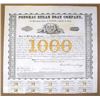Image 1 : MD. Potomac Steam Boat Co., 1878, I/U Gold Coupon Bond.