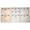 Image 1 : Maryland. Baltimore and Ohio Rail Road Co., 1875 to 1876, Collection of I/C Stock Certificates.