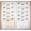 Image 1 : MD. Baltimore & Ohio Rail Road Co., 1872-1875 I/C Stock Certificate Group.
