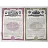 Image 1 : CT. Connecticut Light and Power Co., 1958 and 1960, Specimen Bond Pair.