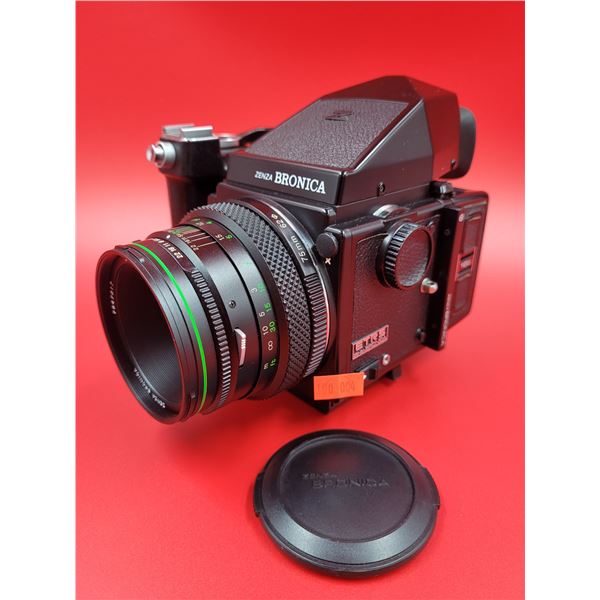 Zenza Bronica ETRS 1:2,8 f=76mm Medium Format Camera w/ Optex Bag