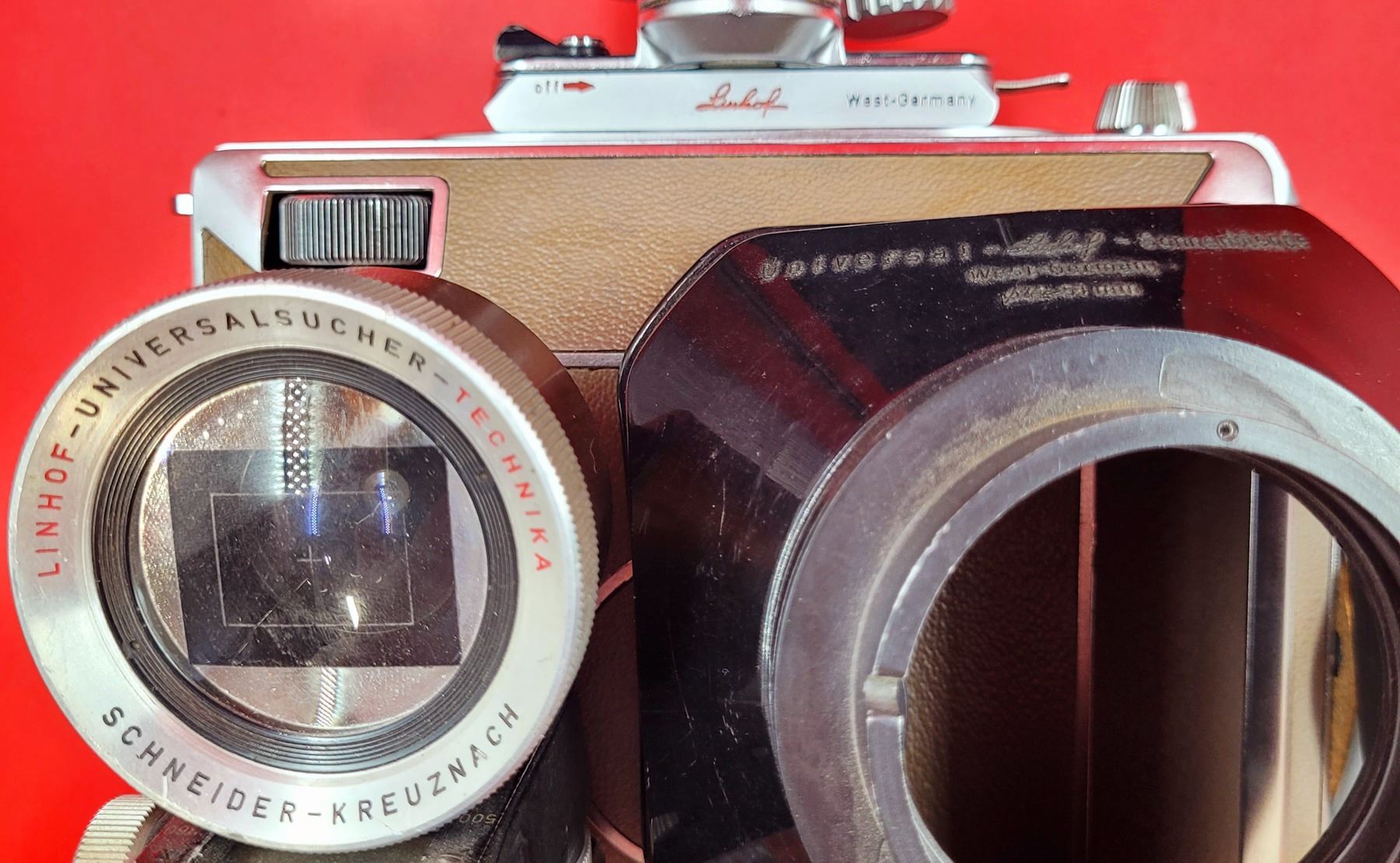 Linhof Case Linhof Technika 4x5 Large Format Camera Made In West Germany w/ Lenses ...