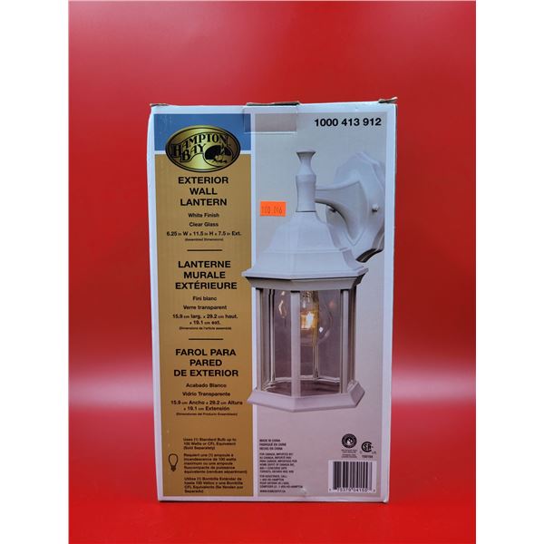 NEW Hampton Bay Exterior Wall Lantern