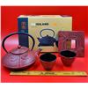 Image 1 : Cuisiland Essence Of Asia Set, Tea Pot, Frame & Cups