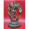 Image 1 : VTG Heavy Brass Varjravarahi Statue