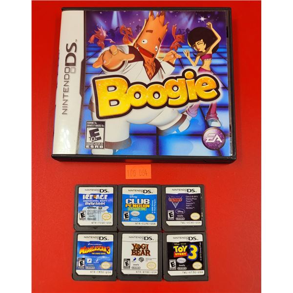 Lot Of Nintendo DS Games (Club Penguin, Toy Story, Ice Age)