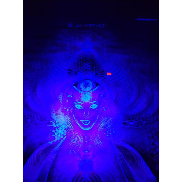 Black Light Tapestry by Third Eye Tapestries
