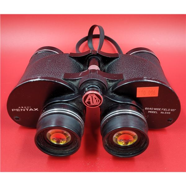 Asahi Pentax 8 x 40 Wide Field Binoculars Model No. 546