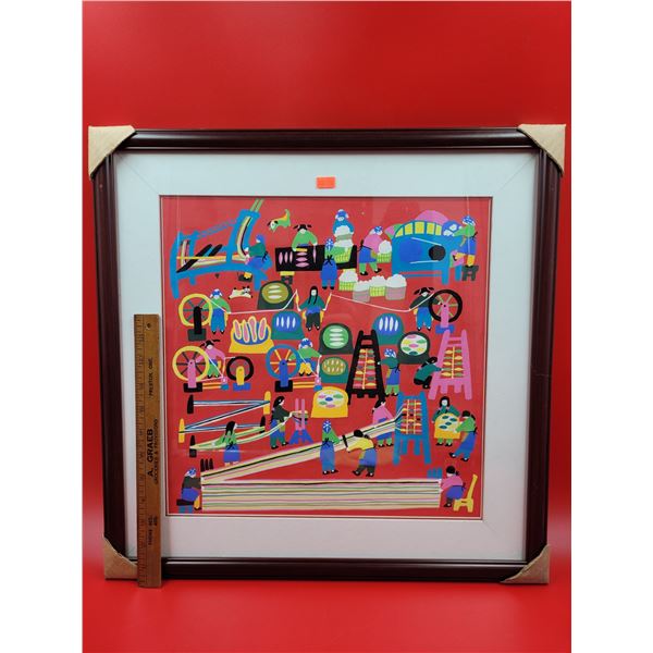 Jinshan Chinese Folk Art Print