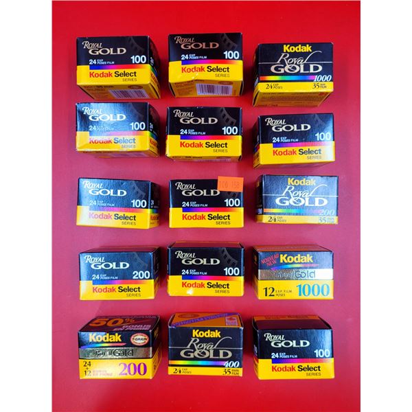 Lot of NOS Kodak Royal Gold Color Print Film
