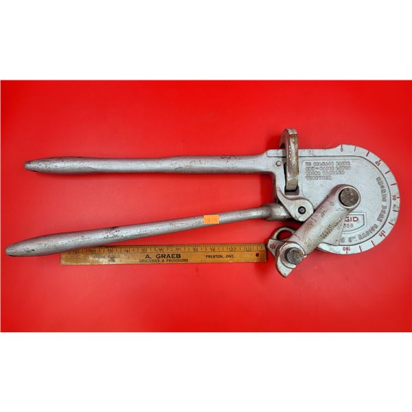 RIDGID Geared Ratchet Tube Bender