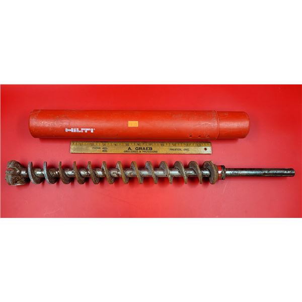 Large Hilti Hammer Drill Bit