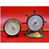 Image 1 : VTG Rensie Alarm Clock Germany & Reg. H. Steen Limited Nautical Thermometer