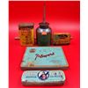 Image 1 : Lot Of VTG Tins Including Player's Navy Cut Cigarettes Mild
