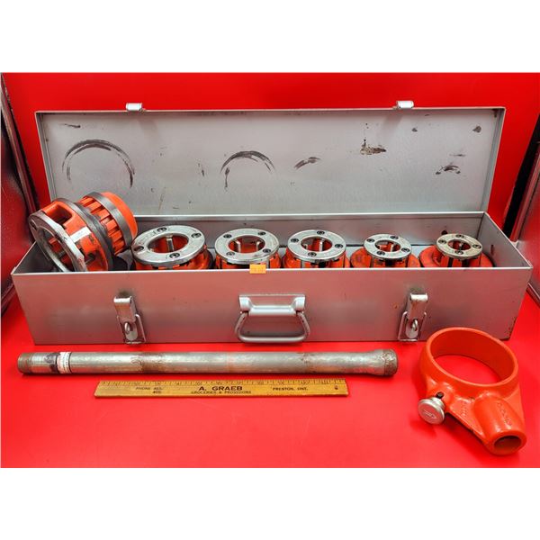 RIDGID 12-R Ratchet Threader Set