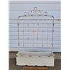 Image 1 : White Metal Planter