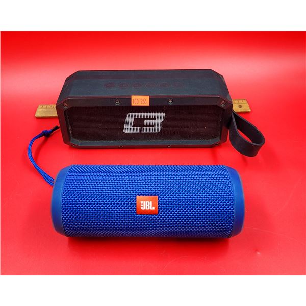 2 Portable Bluetooth Speakers
