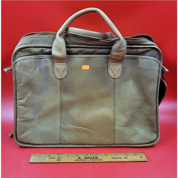 Avenues Fine Leather Briefcase/Laptop Bag