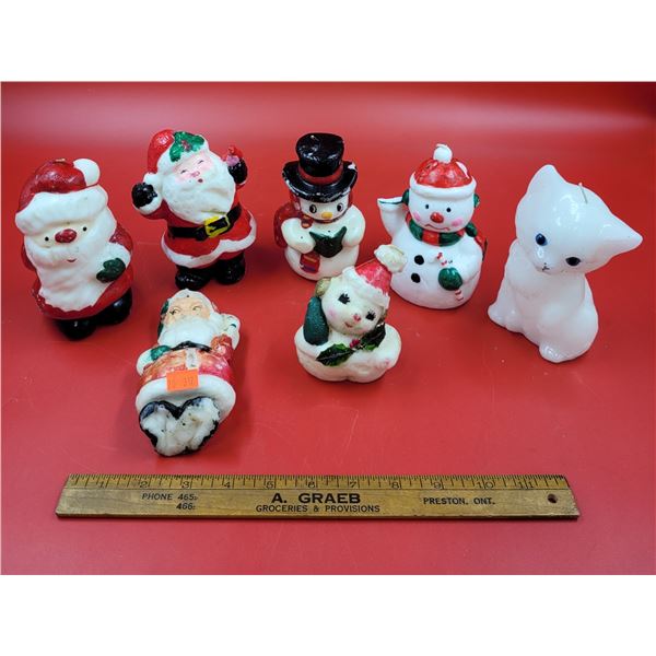 Lot Of Christmas Décor Figurines
