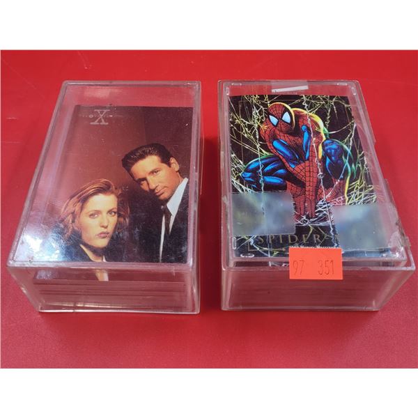 1992 Skybox "Marvel Masterpiece" Series I 100-Card Set & The X-Files Card Set
