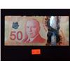Image 1 : Trim Error/Miscut Canadian $50 Bill