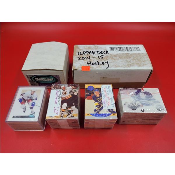 Assorted Hockey Card Lot w/ 2014-15 Upper Deck Cards, Proset 1990/91 Cards, & More