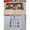 Image 2 : NHL Collectibles Lot w/ Game Programs, Rule Book, 1985 Sticker Yearbook, & More