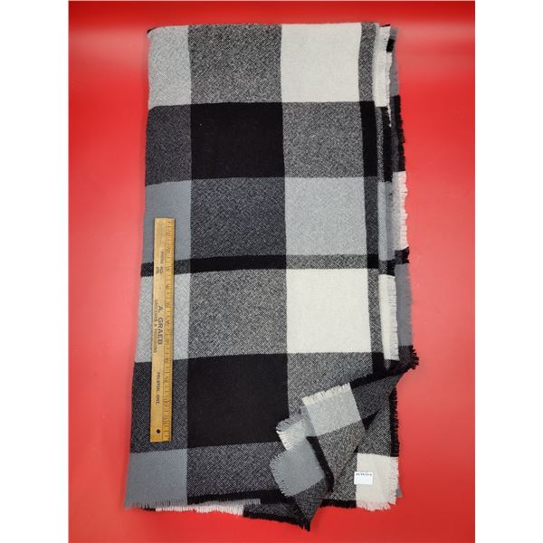 Coach Plaid Blanket
