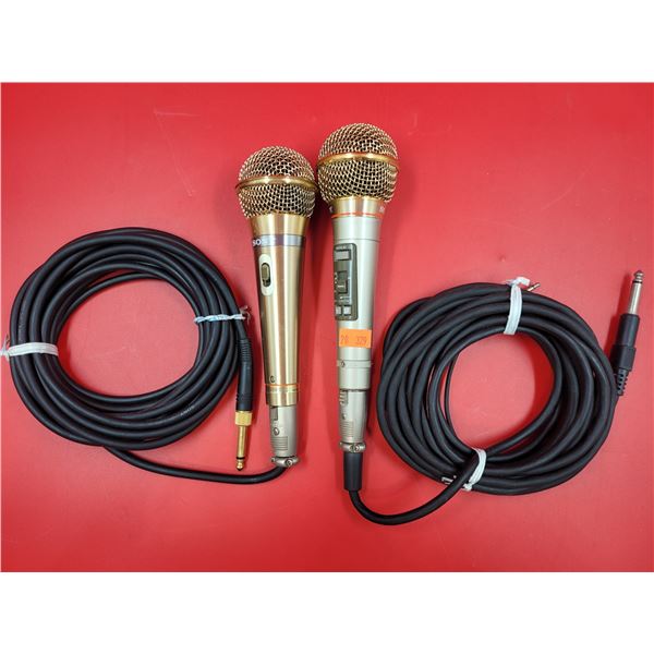 2 Sony Microphones