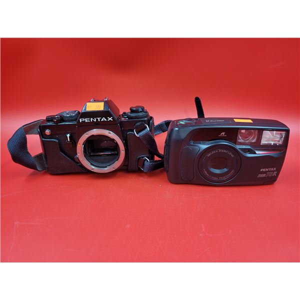 Pentax Camera Lot w/ LX & Zoom 70-R