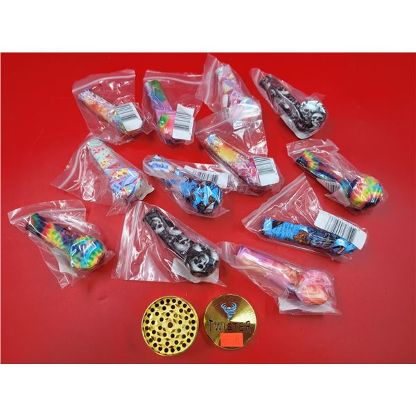 Lot Of New Design Pipes & Twister Grinder