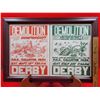 Image 1 : Framed Demolition Derby Posters
