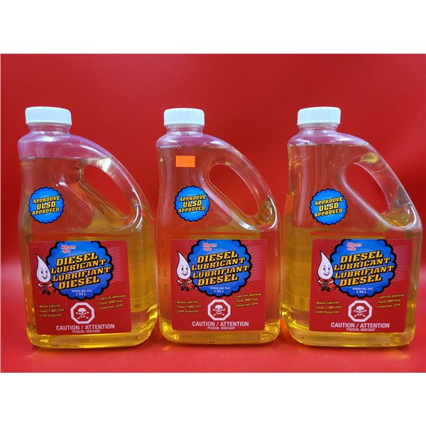 3 Bottles Of Kleen Diesel Lubricant