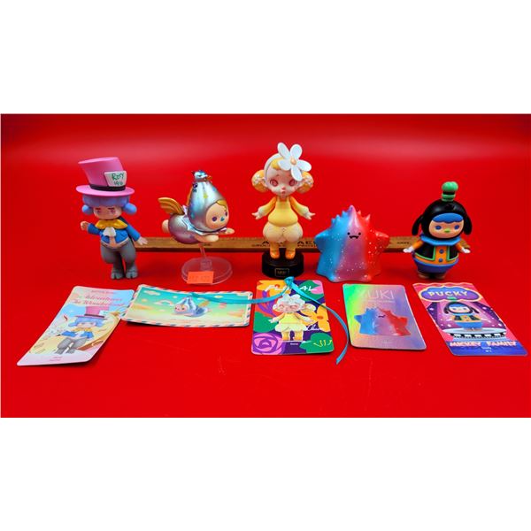 Lot Of Pop Mart Blind Box Figures Including Pucky Mickey Family Series