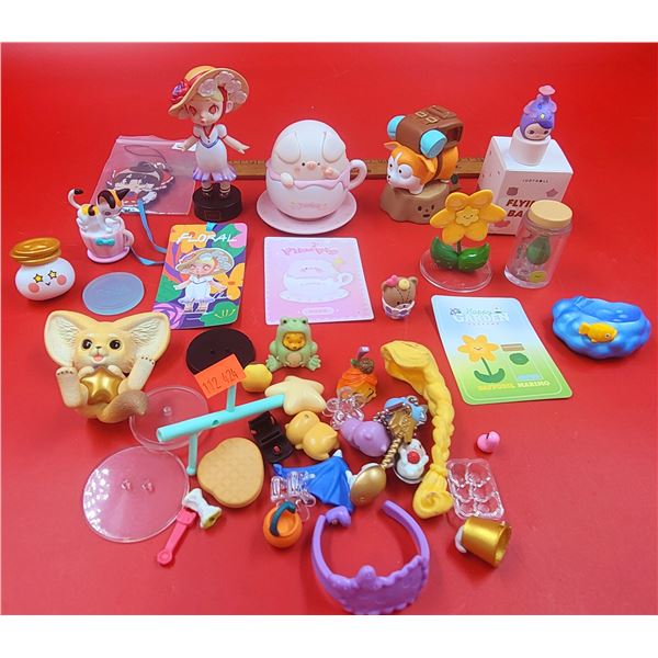 Lot Of Pop Mart Blind Box Figures & Accessories Including Piko Pig