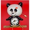 Image 1 : VTG Spartus Panda Clock Made in USA
