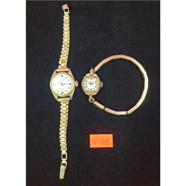 2 VTG Wristwatches (Tina & Gruen)