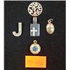Image 1 : 5 VTG Charms (4 Marked Sterling)