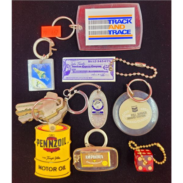 VTG Advertising Keychains