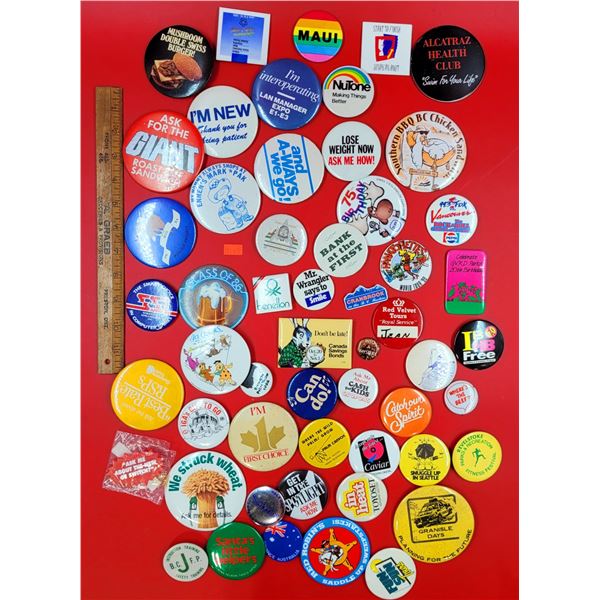 50+ VTG Badges/Pins