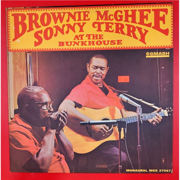 Brownie McGhee & Sonny Terry at The Bunkhouse Vinyl Record