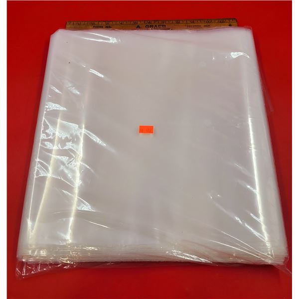 100 Pc. 4 Ml. Vinyl Record Sleeves
