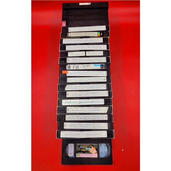 VTG Adult VHS Lot