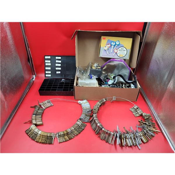Assorted Key & Lock Lot