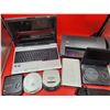 Image 2 : Electronics Lot w/ Toshiba Laptop, Walkman/Discmans, Portable DVD Player, Royal Laminator, & More