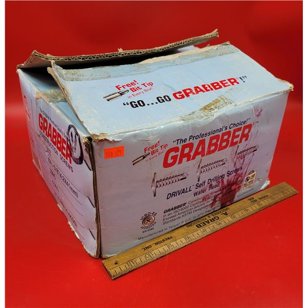 Box of Grabber Self Drilling Screws