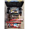 Image 1 : Assorted Tool Lot w/ Toolboxes, Pliers, Level, & More