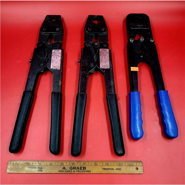 Lot of Crimping Pliers