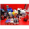 Image 1 : Lot Of Vehicle Chemicals & Fluids Including WD-40, Coolant & Cleaner