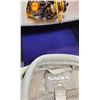 Image 2 : Fishing & Camping Lot w/ Coleman Propane, Simms Fishing Vest, & Fishing Reel